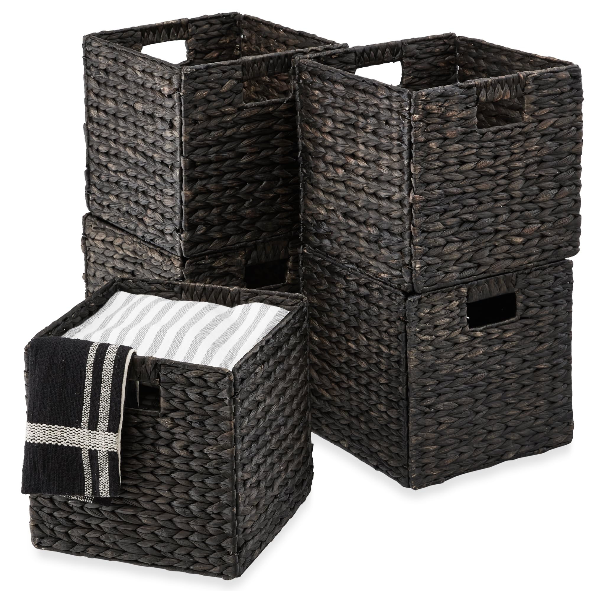 Amazon.com: Best Choice Products 13x13in Pack of 5 Cube Storage